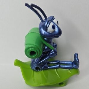 Vintage Disney Pixar A Bug's‎ Life "Flik" McDonald's Toy, 1998/1999, 3" Tall